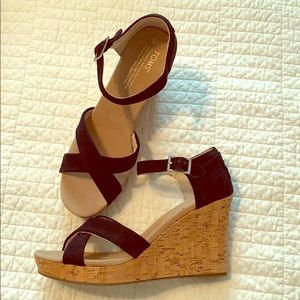 Toms Strappy Wedge